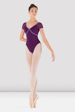 Load image into Gallery viewer, BLOCH - V neck cap sleeve leotard